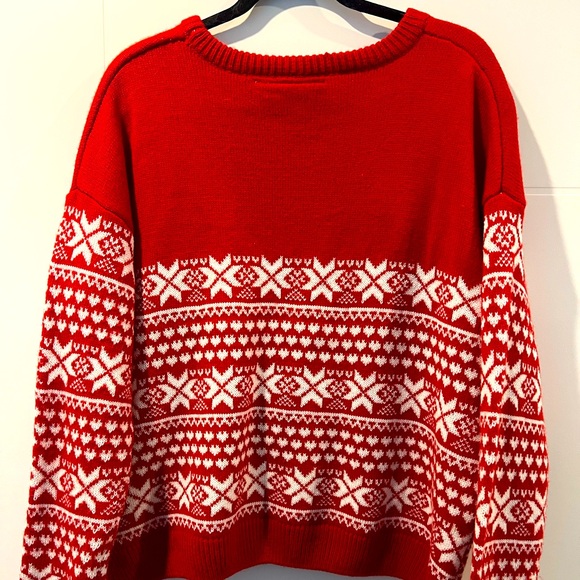 Grinch Red Christmas Sweater - Picture 2 of 2